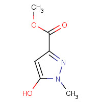 51985-95-6 5-HYDROXY-1-METHYL-1H-PYRAZOLE-3-CARBOXYLIC ACID METHYL ESTER chemical structure