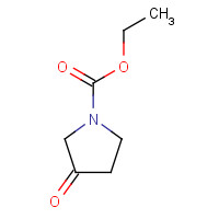 14891-10-2 1-N-Ethoxycarbonyl-3-pyrrolidone chemical structure