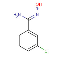 22179-77-7 3-CHLORO-N'-HYDROXYBENZENECARBOXIMIDAMIDE chemical structure
