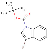 143259-56-7 3-BROMOINDOLE-1-CARBOXYLIC ACID TERT-BUTYL ESTER chemical structure