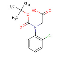 225918-60-5 (S)-N-BOC-(2'-CHLOROPHENYL)GLYCINE chemical structure