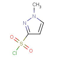 89501-90-6 1-METHYL-1H-PYRAZOLE-3-SULFONYL CHLORIDE chemical structure