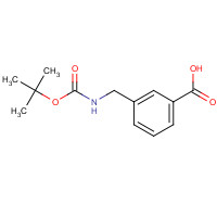 117445-22-4 Boc-3-Aminomethylbenzoic acid chemical structure