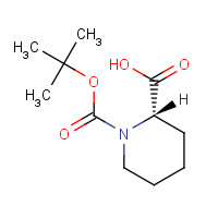26250-84-0 (S)-1-Boc-piperidine-2-carboxylic acid chemical structure