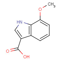 128717-77-1 7-METHOXY-1H-INDOLE-3-CARBOXYLIC ACID chemical structure