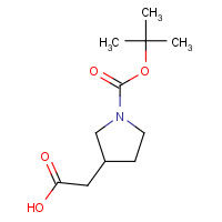 175526-97-3 N-BOC-3-PYRROLIDINEACETIC ACID chemical structure