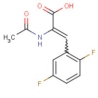 959246-37-8 2-ACETYLAMINO-3-(2,5-DIFLUOROPHENYL)ACRYLIC ACID chemical structure