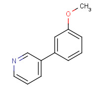 4373-67-5 3-(3-METHOXY-PHENYL)-PYRIDINE chemical structure