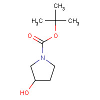 103057-44-9 (R)-1-Boc-3-hydroxypyrrolidine chemical structure