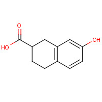 31846-36-3 7-HYDROXY-1,2,3,4-TETRAHYDRO-NAPHTHALENE-2-CARBOXYLIC ACID chemical structure