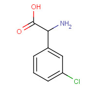 7292-71-9 AMINO-(3-CHLORO-PHENYL)-ACETIC ACID chemical structure