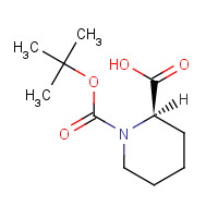 28697-17-8 (R)-(+)-N-Boc-2-piperidinecarboxylic acid chemical structure