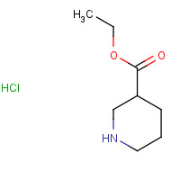 37675-19-7 (R)-PIPERIDINE-3-CARBOXYLIC ACID ETHYL ESTER HYDROCHLORIDE chemical structure