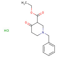 1454-53-1 Ethyl 1-benzyl-4-oxo-3-piperidinecarboxylate hydrochloride chemical structure