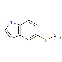 77248-65-8 5-METHYLSULFANYL-1H-INDOLE chemical structure