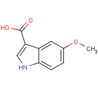 10242-01-0 5-Methoxy-3-indolecarboxylic acid chemical structure