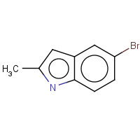 1075-34-9 5-BROMO-2-METHYLINDOLE chemical structure