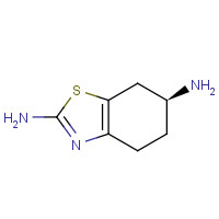 106092-11-9 (+)-(6R)-2,6-Diamino-4,5,6,7-tetrahydrobenzothiazole chemical structure