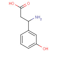26049-12-7 3-AMINO-3-(3-HYDROXY-PHENYL)-PROPIONIC ACID chemical structure