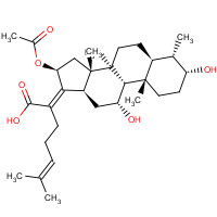 6990-06-3 Fusidine chemical structure