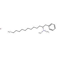 7281-04-1 Benzyldodecyldimethylammonium bromide chemical structure