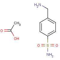 13009-99-9 Mafenide acetate chemical structure