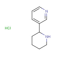 15251-47-5 2-(3-PYRIDINYL)PIPERIDINE HYDROCHLORIDE chemical structure