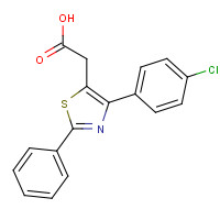 18046-21-4 FENTIAZAC chemical structure