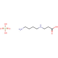 27561-78-0 N-4-AMINOBUTYL-3-AMINOPROPIONIC ACID SULFATE SALT chemical structure