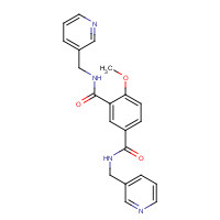32828-81-2 4-Methoxy-N,N'-bis(3-pyridinylmethyl)-1,3-benzenedicarboxamide chemical structure