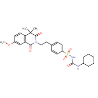 33342-05-1 Gliquidone chemical structure