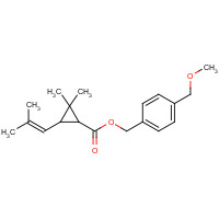 34388-29-9 2,2-Dimethyl-3-(2-methylpropyl)cyclopropanecarboxylic acid p-(methoxymethyl)benzyl ester chemical structure