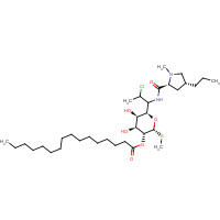 36688-78-5 CLINDAMYCIN PALMITATE HYDROCHLORIDE chemical structure