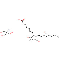 38562-01-5 Prostaglandin F2a tris salt chemical structure