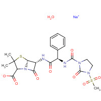59798-30-0 Mezlocillin sodium chemical structure