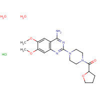 70024-40-7 Terazosin hydrochloride dihydrate chemical structure