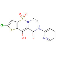 70374-39-9 Lornoxicam chemical structure