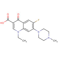 70458-92-3 Pefloxacin chemical structure