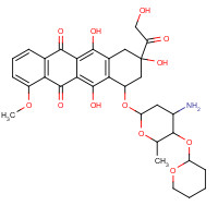 72496-41-4 Pirarubicin chemical structure