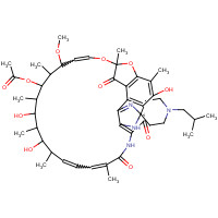 72559-06-9 RIFABUTINE chemical structure