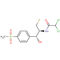 73231-34-2 2,2-Dichloro-N-[(1R,2S)-3-fluoro-1-hydroxy-1-(4-methylsulfonylphenyl)propan-2-yl]acetamide chemical structure