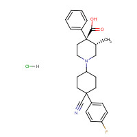 79547-78-7 LEVOCABASTINE HYDROCHLORIDE chemical structure