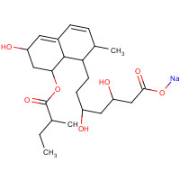 81131-70-6 Pravastatin sodium chemical structure