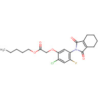 87546-18-7 FLUMICLORAC-PENTYL chemical structure