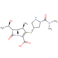 96036-03-2 Meropenem chemical structure