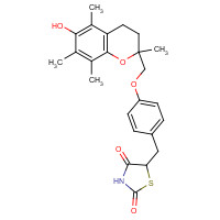 97322-87-7 Troglitazone chemical structure