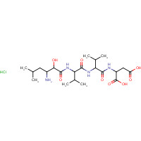 100938-10-1 AMASTATIN HYDROCHLORIDE chemical structure