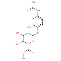 120595-80-4 ACETAMINOPHEN GLUCURONIDE SODIUM SALT chemical structure