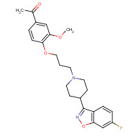133454-47-4 ILOPERIDONE chemical structure