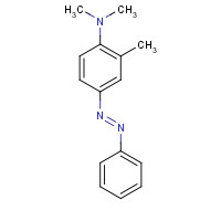 55-80-1 3'-METHYL-4-DIMETHYLAMINOAZOBENZENE chemical structure